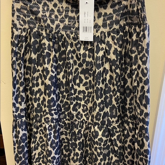 Nicole Miller cheetah midi skirt size xs - Picture 3 of 4